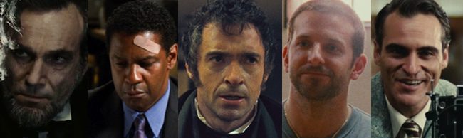 Nominados al Oscar 2013 a Mejor actor protagonista