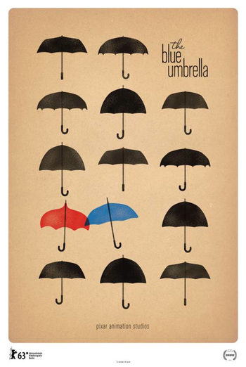 Póster 'The Blue Umbrella'