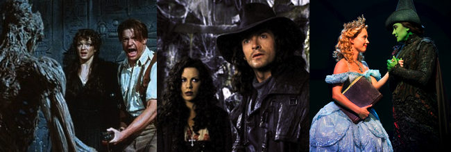  'La Momia' - 'Van Helsing' - 'Wicked'