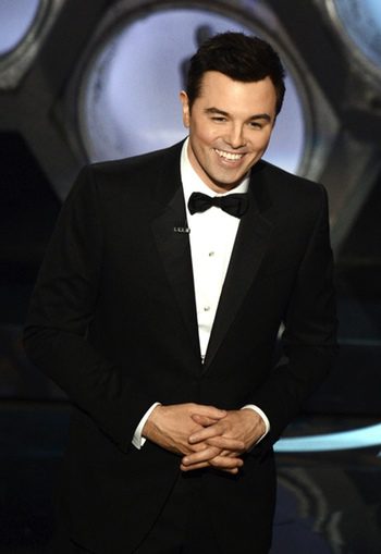 Seth MacFarlane en los Oscar 2013