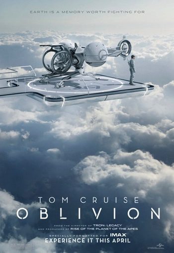 Nuevo póster y banda sonora de 'Oblivion', lo nuevo de Tom Cruise