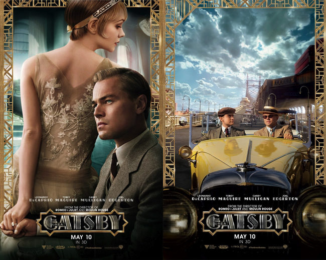 Pósters 'El gran Gatsby'