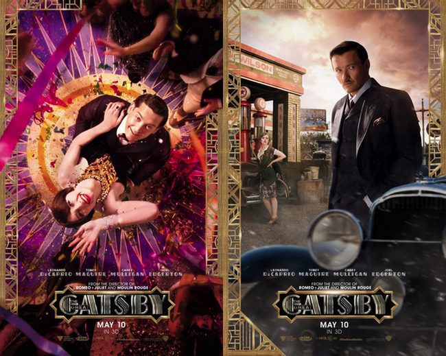  Pósters 'El gran Gatsby'