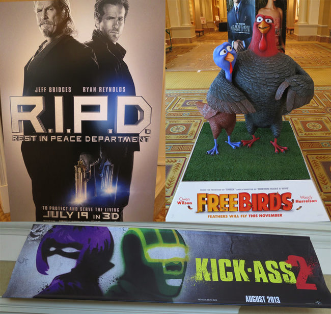  'R.I.P.D.' - 'Free Birds' - 'Kick-Ass 2'