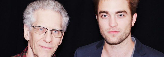 David Cronenberg y David Pattinson