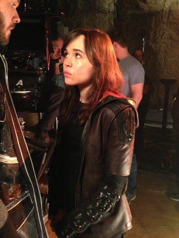 Primera imagen de Ellen Page como Kitty Pryde en 'X-Men: Days of Future Past'