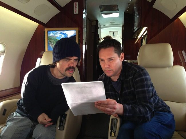 Peter Dinklage y Bryan Singer