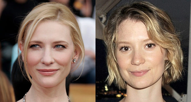 Cate Blanchett y Mia Wasikowska