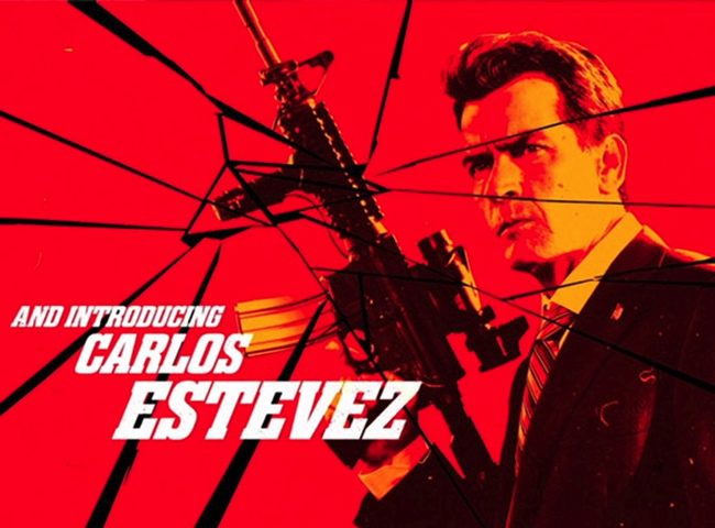 Charlie Sheen en Machete Kills