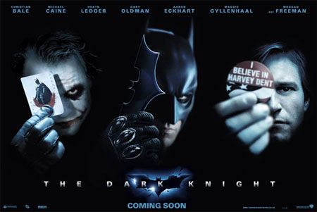 5 nuevos pósters de 'The dark knight'