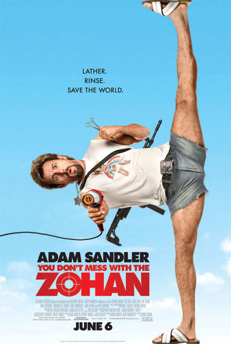 Nuevo cartel de 'Zohan: licencia para peinar'