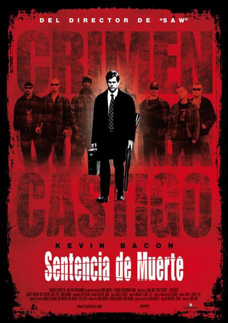 Póster en español de 'Sentencia de muerte'