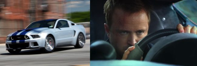 Ford Mustang y Aaron Paul