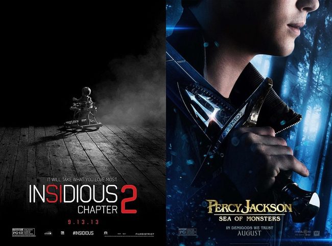 'Insidious Chapter 2' - 'Percy Jackson y el mar de los monstruos'