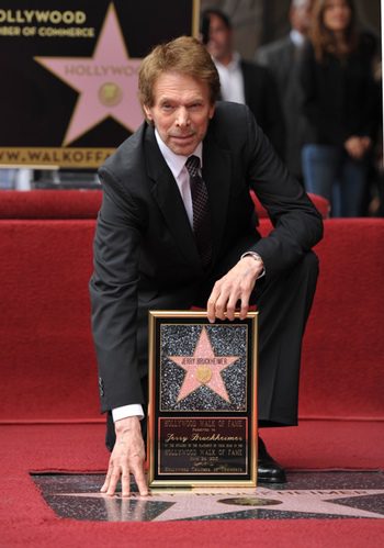 Jerry Bruckheimer recibe su estrella en el Paseo de la Fama