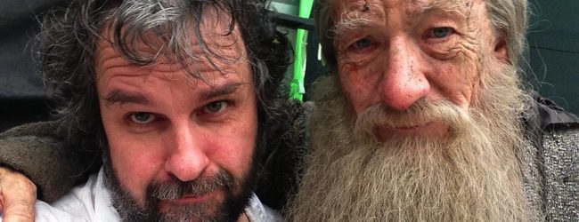 Peter Jackson e Ian McKellen, tristes por la despedida del personaje de Gandalf en 'El Hobbit'