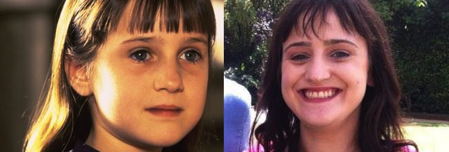 Mara Wilson antes y ahora