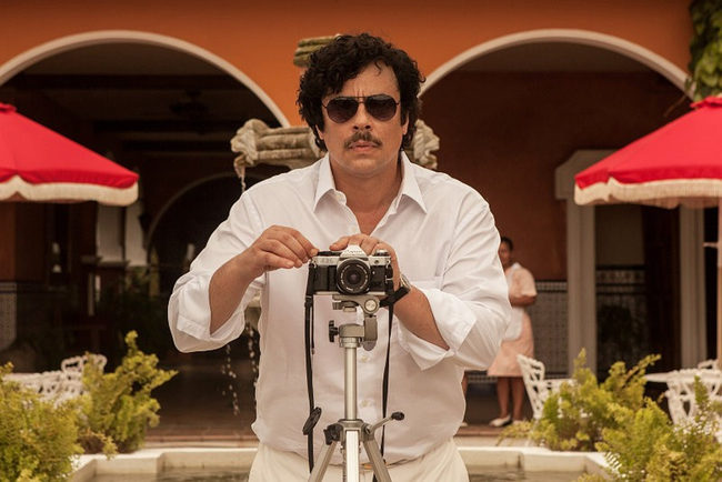 Primera imagen de Benicio del Toro como Pablo Escobar en 'Paradise Lost'