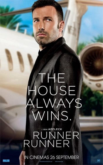 Póster de Ben Affleck de 'Runner Runner'