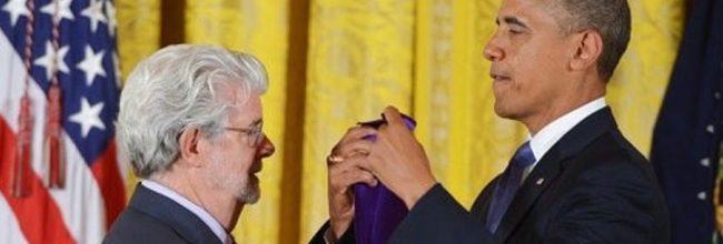 George Lucas - Barack Obama