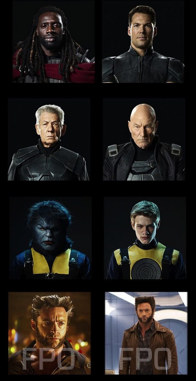 Retratos X-Men: Days of Future Past