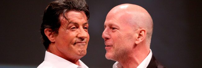 Bruce Willis - Sylvester Stallone