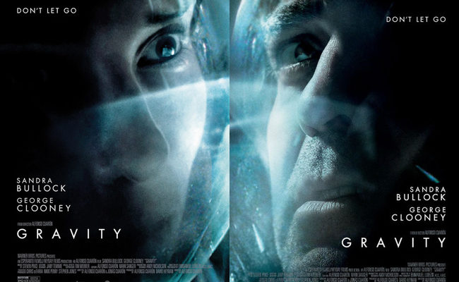 Nuevos pósters de 'Gravity', la nueva película de Sandra Bullock y George Clooney