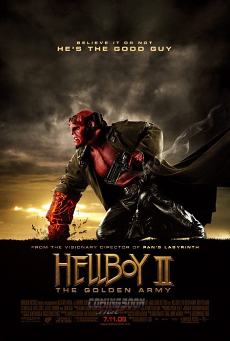 Póster oficial de 'Hellboy 2: El Ejército Dorado'