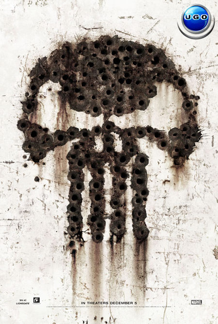 Ptimer póster de 'Punisher: war zone'