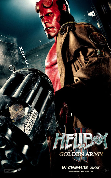 Y 5 pósters más de 'Hellboy: el ejército dorado'