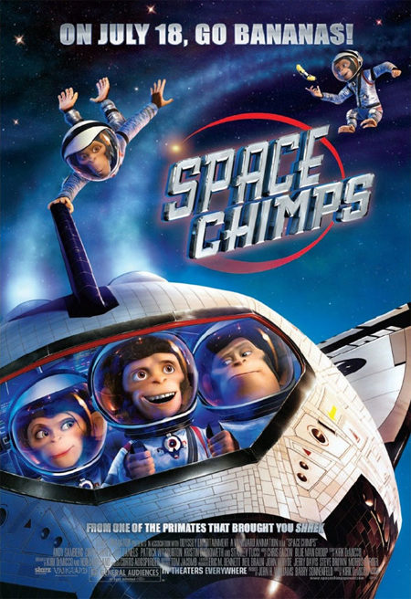 Cartel de 'Space Chimps', una nueva aventura animada