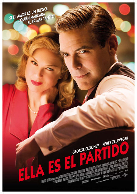 Cartel de 'Ella es el partido', lo nuevo de George Clooney