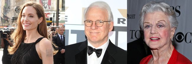 Angelina Jolie - Steve Martin - Angela Lansbury