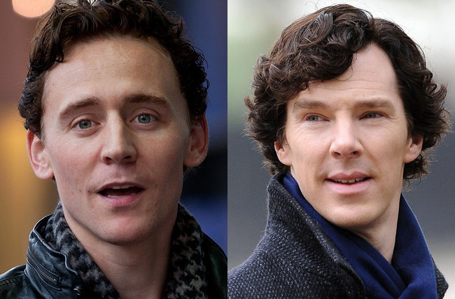 Hiddleston y Cumberbatch