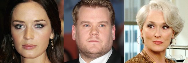 Emily Blunt - James Corden - Meryl Streep