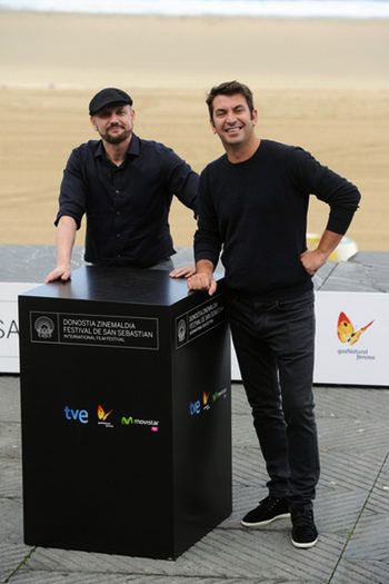 Campanella y Arturo Valls en el Festival de San Sebastián 2013