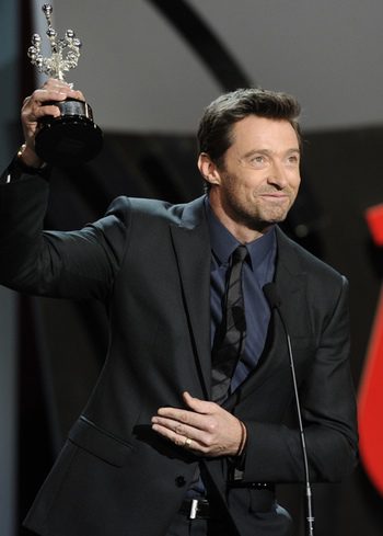 Hugh Jackman recibe su Premio Donostia