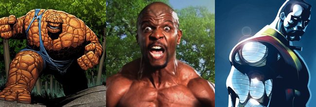 La Cosa, Terry Crews y Coloso