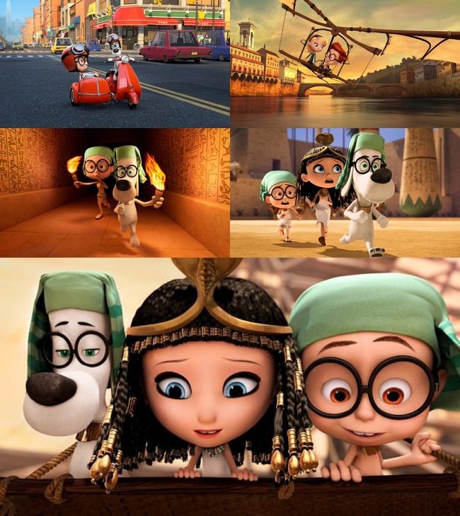 'Las aventuras de Peabody y Sherman'