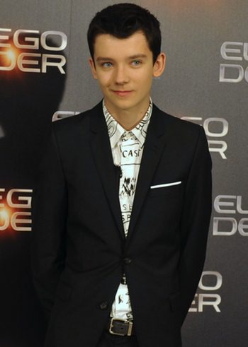 Asa Butterfield en Madrid