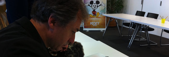 Entrevista al dibujante Fabrizio Petrossi en el 85º Aniversario de Mickey Mouse