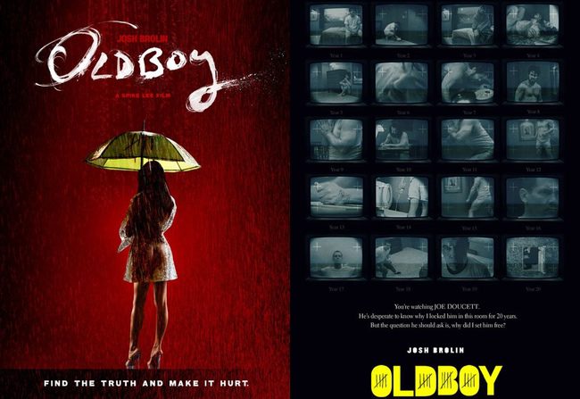 Spike Lee presenta tres nuevos pósters de 'Oldboy'