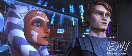 Unas cuantas imágenes de 'Star Wars: clone wars'