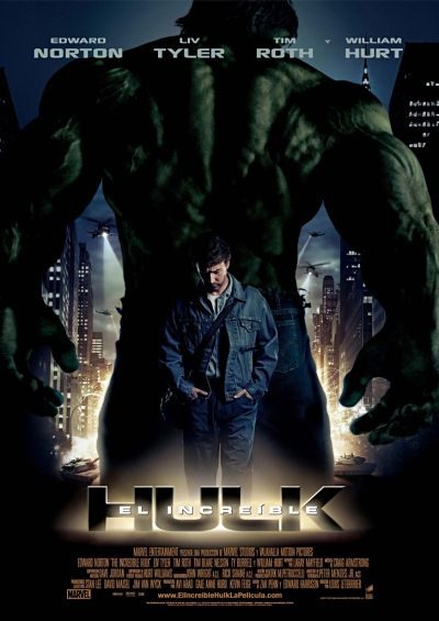 Póster español definitivo de 'El Increíble Hulk'