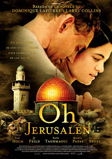 Cartel en castellano de 'Oh, Jerusalén'