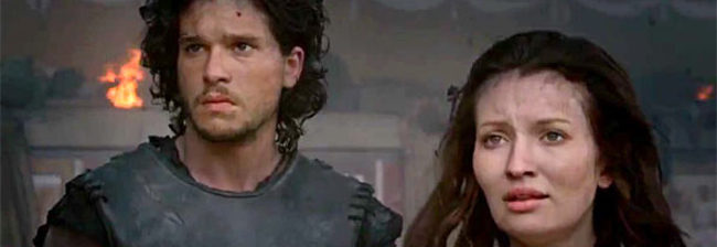 Kit Harington y Emily Browning