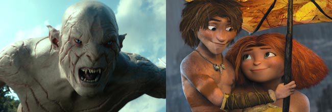 'El Hobbit: La desolación de Smaug' - 'Los Croods'