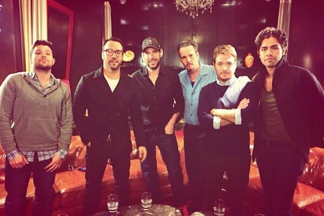 El reparto de 'El Séquito (Entourage)' ya posa en fotografías desde el set de rodaje