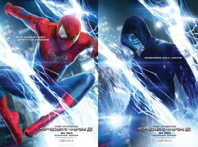 Dos nuevos pósters individuales de 'The Amazing Spider-Man 2: El poder de Electro'