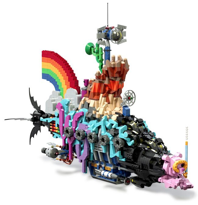 Submarino de 'La LEGO película'